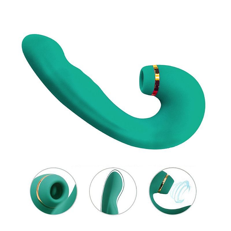 Vibrador de Ponto G e Clitóris com Toque e Pulso de Ar — Air Pulse 2
