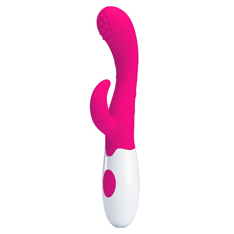 Ponto G e Vibrador Clitoral - Arthur - Material Médico de Silicone, com Função de Vibração - Pretty Love
