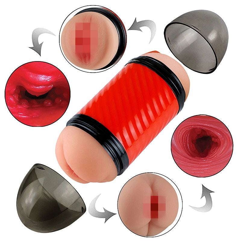 Masturbador Vaginal e Anal - Super Forte - SI
