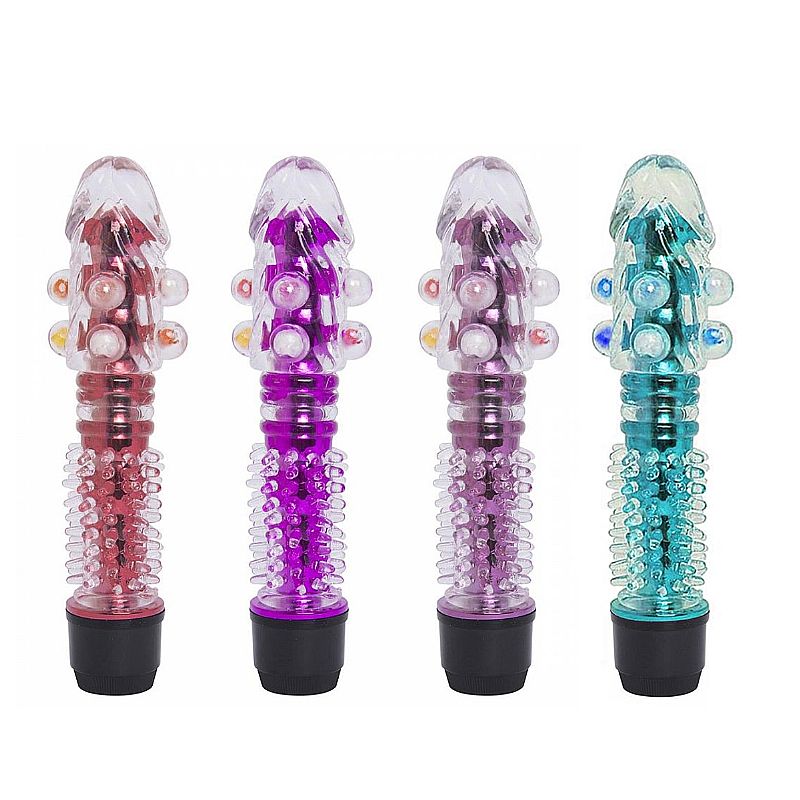 Vibrador de estilo pessoal com casca texturizada - SI