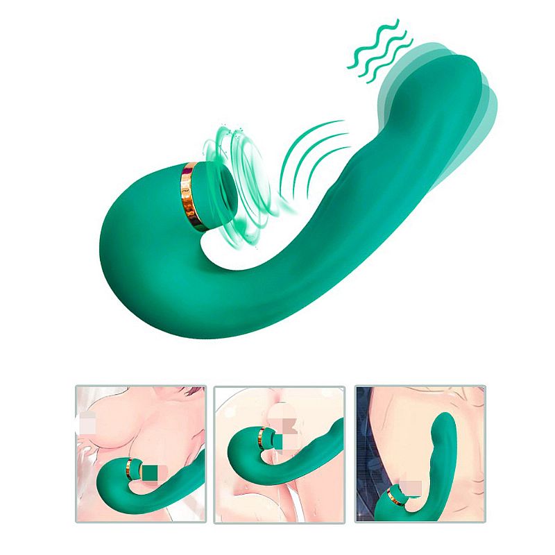 Vibrador de Ponto G e Clitóris com Toque e Pulso de Ar — Air Pulse 2