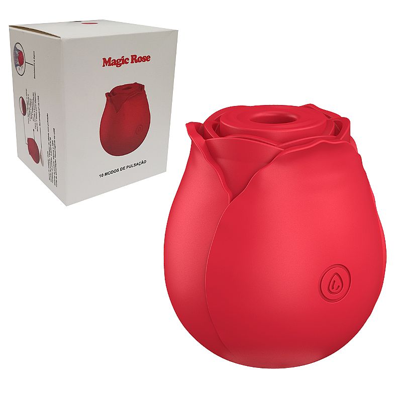 Estimulação clitoral subiu com função de pulsação - Magic Rose - SI
