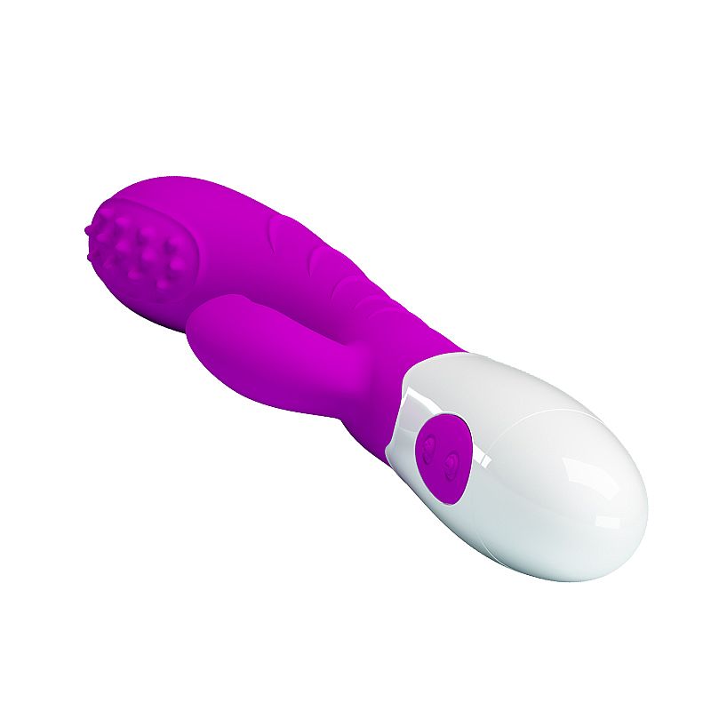 Ponto G e Vibrador Clitoral - Arthur - Material Médico de Silicone, com Função de Vibração - Pretty Love