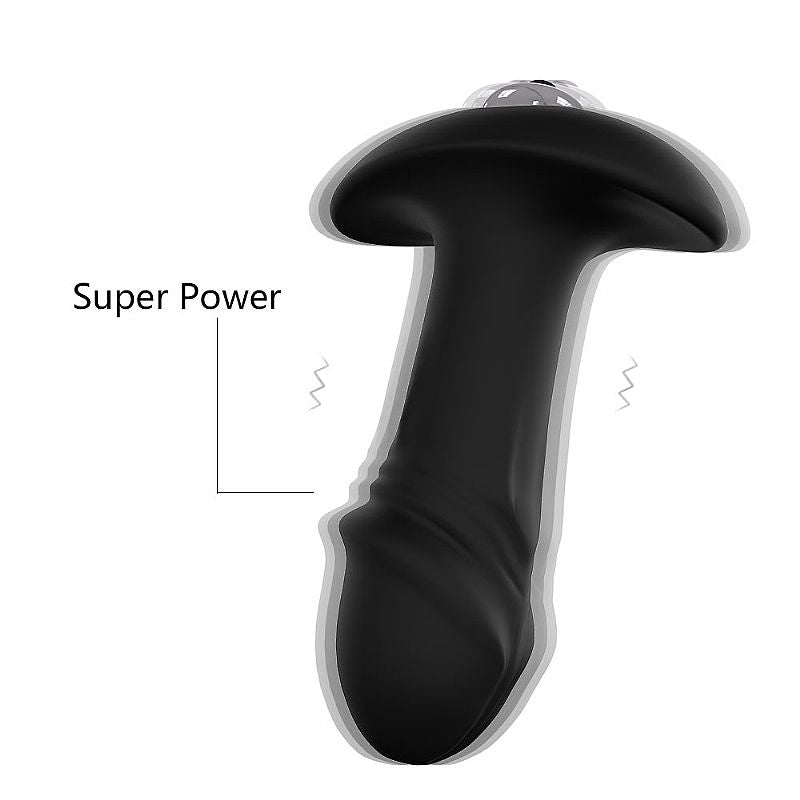 Plugue Anal StarArrow com Vibrador - Silicone Super Macio - 10cm - S-Hande