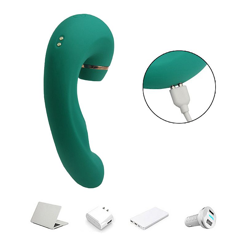 Vibrador de Ponto G e Clitóris com Toque e Pulso de Ar — Air Pulse 2