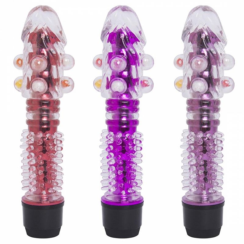 Vibrador de estilo pessoal com casca texturizada - SI